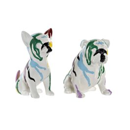 Figura Decorativa DKD Home Decor Multicolor Perro Lacado 20 x 12,5 x 17,5 cm (2 Unidades) Precio: 35.88999997. SKU: B13AP7Y3FY