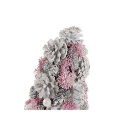 Árbol de Navidad DKD Home Decor Rosa (17 x 17 x 30 cm)
