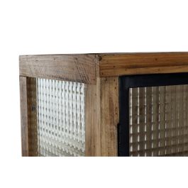 Vitrina DKD Home Decor Cristal Madera (80 x 35 x 145 cm)