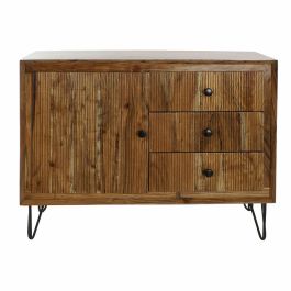 Aparador DKD Home Decor Marrón Negro Marrón claro Acacia 100 x 40 x 77 cm