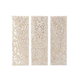 Decoracion Pared Romantico DKD Home Decor Blanco 2 x 90 x 90 cm Set de 3 Precio: 60.88999994. SKU: S3029331