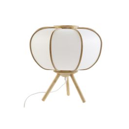 Lampara Sobremesa Oriental DKD Home Decor Natural Blanco 34 x 33 x 34 cm Precio: 75.6250006413. SKU: B18FLTTSV4