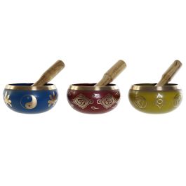 Figura Decorativa DKD Home Decor Tibetano Cuencos 13 x 13 x 7,5 cm Rojo Azul Amarillo Precio: 85.88999991. SKU: S3013867
