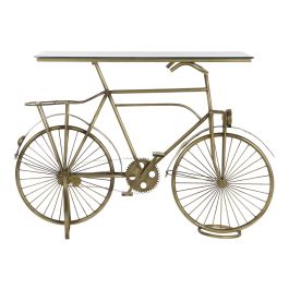 Consola DKD Home Decor Cristal Bicicleta Dorado Metal (114 x 37 x 77 cm) Consola DKD Home Decor Cristal Bicicleta Dorado Metal (114 x 37 x 77 cm)