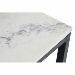 Juego de 3 mesas DKD Home Decor Blanco Negro 50 x 35 x 60,5 cm