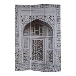 Biombo DKD Home Decor Lienzo Madera MDF (120 x 2.5 x 180 cm)