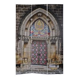 Biombo DKD Home Decor Lienzo Madera MDF (120 x 2.5 x 180 cm)
