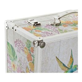 Juego de Cajas Decorativas DKD Home Decor Poliéster Madera Shabby Chic (2 pcs) Juego de Cajas Decorativas DKD Home Decor Poliéster Madera Shabby Chic (2 pcs)
