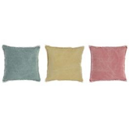 Cojin Basicos DKD Home Decor Amarillo Rosa 10 x 45 x 45 cm (3 Unidades) Precio: 48.339500108900005. SKU: S3028010