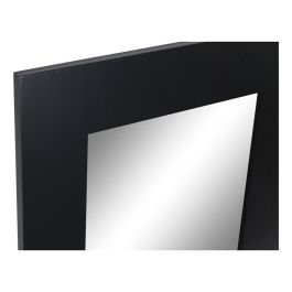 Espejo de pared DKD Home Decor Negro Madera MDF (60 x 2.5 x 86 cm)