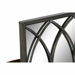 Espejo con Soporte DKD Home Decor Negro Metal (40 x 12 x 80 cm)