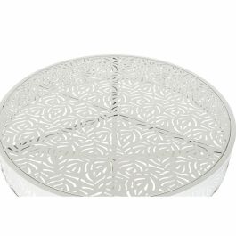 Mesa Tropical DKD Home Decor Blanco 60 x 70 x 60 cm