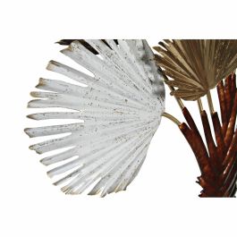 Decoración de Pared DKD Home Decor Metal Flores (97 x 10 x 118 cm)
