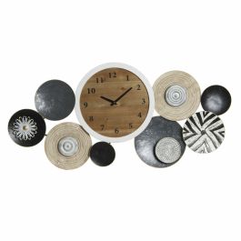 Reloj de Pared DKD Home Decor Metal Madera (105.4 x 6.5 x 51.5 cm) Precio: 53.6272. SKU: S3026632