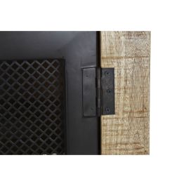 Aparador DKD Home Decor Negro Gris Metal Marrón oscuro Madera de mango (150 x 43 x 90 cm)