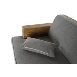 Sofa Alpino DKD Home Decor Gris Natural 95 x 82 x 224 cm