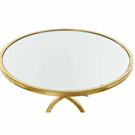 Mesa auxiliar DKD Home Decor Espejo Dorado Metal (41 x 41 x 64 cm) Mesa auxiliar DKD Home Decor Espejo Dorado Metal (41 x 41 x 64 cm)