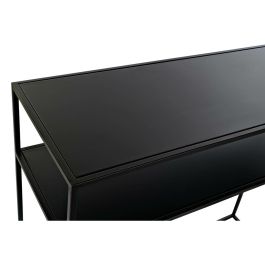 Consola DKD Home Decor 100 x 36 x 90 cm Negro Metal