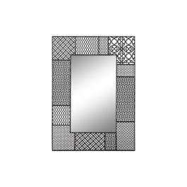 Espejo de pared DKD Home Decor Espejo Negro Metal (66 x 1,5 x 92 cm) Precio: 74.5965. SKU: S3032718