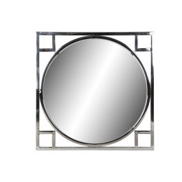 Espejo de pared DKD Home Decor Plata Cristal Acero (70 x 2 x 70 cm)