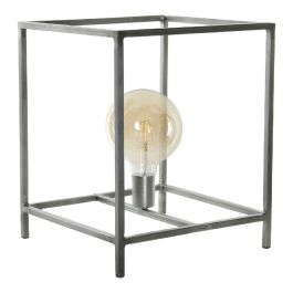 Lámpara de Mesa DKD Home Decor Metal Gris oscuro (33 x 33 x 40 cm)