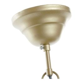 Lámpara de Techo DKD Home Decor Metal Mimbre (72 x 72 x 44 cm)
