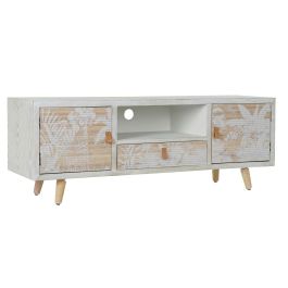 Mueble de TV DKD Home Decor Blanco Madera Bambú (140 x 40 x 51 cm) Precio: 293.08136. SKU: S3023192
