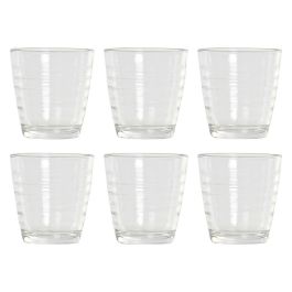 Set de Vasos DKD Home Decor Multicolor Transparente Cristal Plástico 250 ml (6 pcs) Precio: 6.9900006. SKU: S3017101