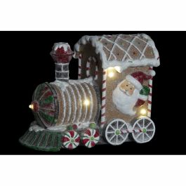 Adorno Navideño DKD Home Decor Resina Tren (41 x 12 x 15 cm)