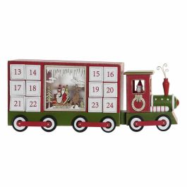 Calendario Adviento Navidad Tradicional DKD Home Decor Blanco Rojo 9.5 x 17 x 43 cm Precio: 32.36024. SKU: B1GFRJPKPK