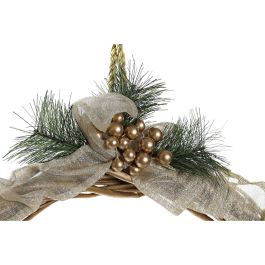 Nacimiento Navidad Alpina DKD Home Decor Blanco Dorado 5 x 49 x 49 cm