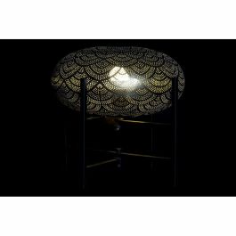 Lámpara de mesa DKD Home Decor Negro Metal 220 V Dorado 50 W (35 x 35 x 33 cm)