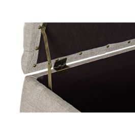 Banqueta DKD Home Decor Negro Beige Metal 103 x 42 x 52 cm (2 Unidades) Banqueta DKD Home Decor Negro Beige Metal 103 x 42 x 52 cm (2 Unidades)
