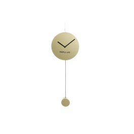 Reloj de Pared DKD Home Decor Dorado Hierro Plástico Péndulo 22 x 5,5 x 60 cm Precio: 16.94999944. SKU: S3026644