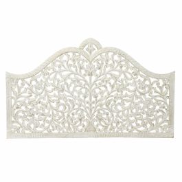 Cabecero de Cama DKD Home Decor Blanco Dorado Madera MDF 152 x 3 x 91 cm Cabecero de Cama DKD Home Decor Blanco Dorado Madera MDF 152 x 3 x 91 cm