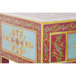 Consola DKD Home Decor Multicolor Acrílico Madera Madera de mango Espejo 117 x 40 x 76 cm