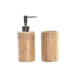 Set de Baño DKD Home Decor Natural Bambú 6,8 x 7,5 x 18 cm Precio: 10.53184. SKU: S3025586