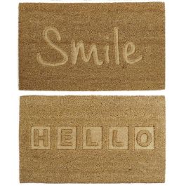 Felpudo DKD Home Decor Fibra Natural (2 pcs) (75 x 45 x 2 cm) Felpudo DKD Home Decor Fibra Natural (2 pcs) (75 x 45 x 2 cm)