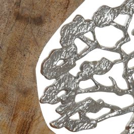 Decoracion Colonial DKD Home Decor Marron Plateado 5.5 x 33 x 35 cm (2 Unidades)