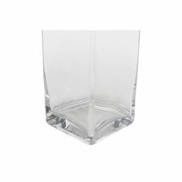 Jarrón DKD Home Decor Cristal Transparente (10.5 x 10.5 x 40 cm) (Ø 10,5 cm)