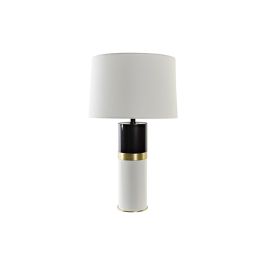Lámpara de mesa DKD Home Decor Negro Metal Blanco 220 V 50 W 38 x 38 x 65 cm Precio: 134.95000046. SKU: B1FHXT8MNC