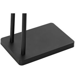 Toallero de Pie DKD Home Decor Natural Negro Bambú PP (37 x 20,5 x 79,5 cm)