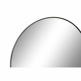 Espejo de pared DKD Home Decor Negro Metal Cristal 16 x 15 x 27,5 cm
