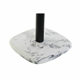 Portarrollo de Papel de Cocina DKD Home Decor Blanco Negro Metal Resina 16 x 16 x 32,5 cm