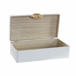Juego de Cajas Decorativas DKD Home Decor Madera Boho (28 x 13.5 x 8 cm) (2 pcs)