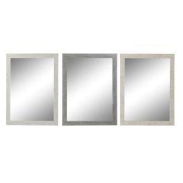 Espejo de pared DKD Home Decor 70 x 2 x 96 cm Cristal Gris Beige Blanco Poliestireno Urbano (3 Piezas) Precio: 133.94999959. SKU: S3019343