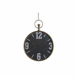 Reloj de Pared DKD Home Decor Cristal Negro Dorado Hierro (60 x 6.5 x 80 cm) Precio: 76.94999961. SKU: S3026684