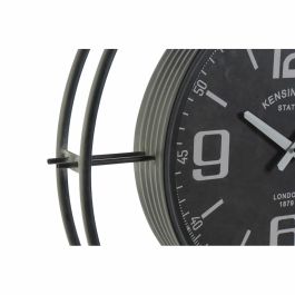 Reloj de Pared DKD Home Decor Negro Cristal Hierro 64 x 9 x 73 cm