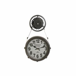 Reloj Pared Vintage DKD Home Decor Negro 8 x 58 x 33 cm