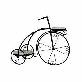 Macetero DKD Home Decor Bicicleta Cerámica Mosaico Negro Forja (70 x 28 x 57 cm) Precio: 73.94999942. SKU: S3032950